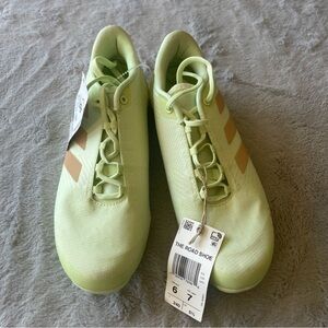 Adidas Lime Green cycling Shoes size 6